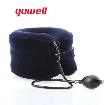 

Yuwell C Type Neck Traction Therapy Cervical Vertebra Supports Collar Orthopedics Health Care Inflatable Massager Medical Brace