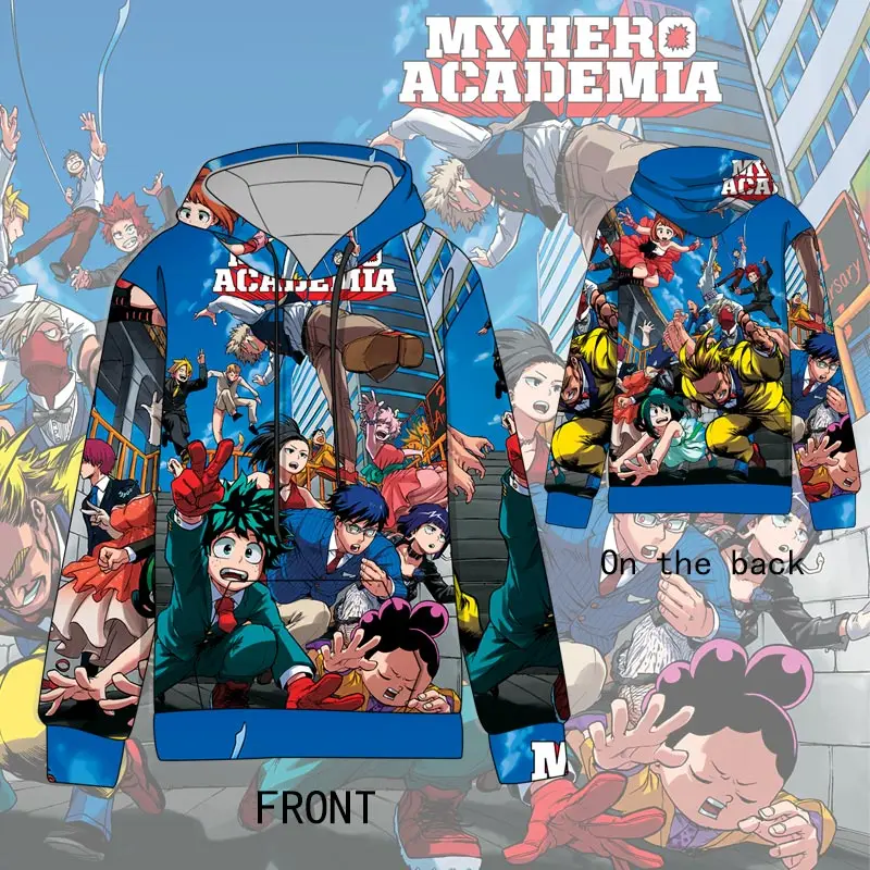Hot Anime My Hero Academia Cosplay Hoodies Standard Hooded Winter Tops Boku no Hero Academia Unisex funny Sweatshirts
Hot Anime My Hero Academia Cosplay Hoodies Standard Hooded Winter Tops Boku no Hero Academia Unisex funny Sweatshirts