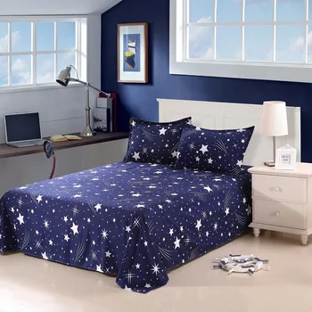 King Size Sheet With Pillowcase Single Double Queen Bed Linen Reactive Printed Flat Sheet Set Meteor Shower Bedding Sheet Sets
King Size Sheet With Pillowcase Single Double Queen Bed Linen Reactive Printed Flat Sheet Set Meteor Shower Bedding Sheet Sets