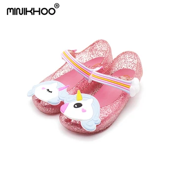 Mini Melissa 2019 Unicorn Jelly Sandal Girls Shoes Winter Jelly Shoe Dargon Sandals Fish Mouth Girl Non-slip Kids Sandal Toddler
Mini Melissa 2019 Unicorn Jelly Sandal Girls Shoes Winter Jelly Shoe Dargon Sandals Fish Mouth Girl Non-slip Kids Sandal Toddler