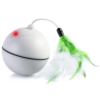 Practical Interactive Cat Toys, 360 Degree Self Rotating with Automotive Light Toy for Pets.Cat Chaser Ball with Built-in Rech
Practical Interactive Cat Toys, 360 Degree Self Rotating with Automotive Light Toy for Pets.Cat Chaser Ball with Built-in Rech