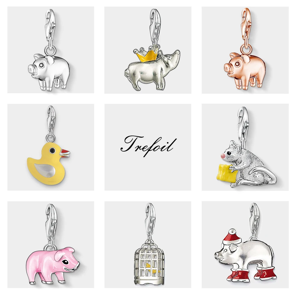 Pig King with Crown Mouse Duck Charms Pendant,Jewelry 925 Sterling Silver Trendy Gift For Men Women Girls Fit Bracelet Necklace
Pig King with Crown Mouse Duck Charms Pendant,Jewelry 925 Sterling Silver Trendy Gift For Men Women Girls Fit Bracelet Necklace