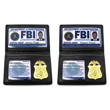Kids Role Occupations Playing Toys Supernatural Dean Sam Winchester FBI Metal Badge Card Holder Police ID Cards Wallets Holder
Kids Role Occupations Playing Toys Supernatural Dean Sam Winchester FBI Metal Badge Card Holder Police ID Cards Wallets Holder
