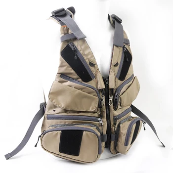 Spring Summer Fishing Vest Outdoor Vest Multi-pocket Multi-function Fishing Suit Mesh Section Adjustable Large Size fishing Vest
Spring Summer Fishing Vest Outdoor Vest Multi-pocket Multi-function Fishing Suit Mesh Section Adjustable Large Size fishing Vest