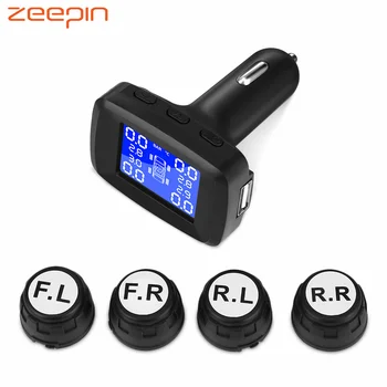 Smart Wireless TPMS Car Tire Pressure Monitor System 4 External Sensors Auto Tyre Temperature Alarm Cigarette Lighter 12V
Smart Wireless TPMS Car Tire Pressure Monitor System 4 External Sensors Auto Tyre Temperature Alarm Cigarette Lighter 12V