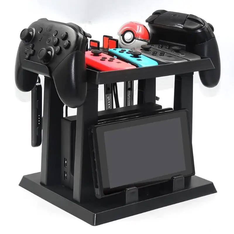 ALLOYSEED Game Disc Storage Bracket Holder Stand Tower For Nintend Switch Poke Ball Plus Game Console Controller Gamepad Holder
ALLOYSEED Game Disc Storage Bracket Holder Stand Tower For Nintend Switch Poke Ball Plus Game Console Controller Gamepad Holder