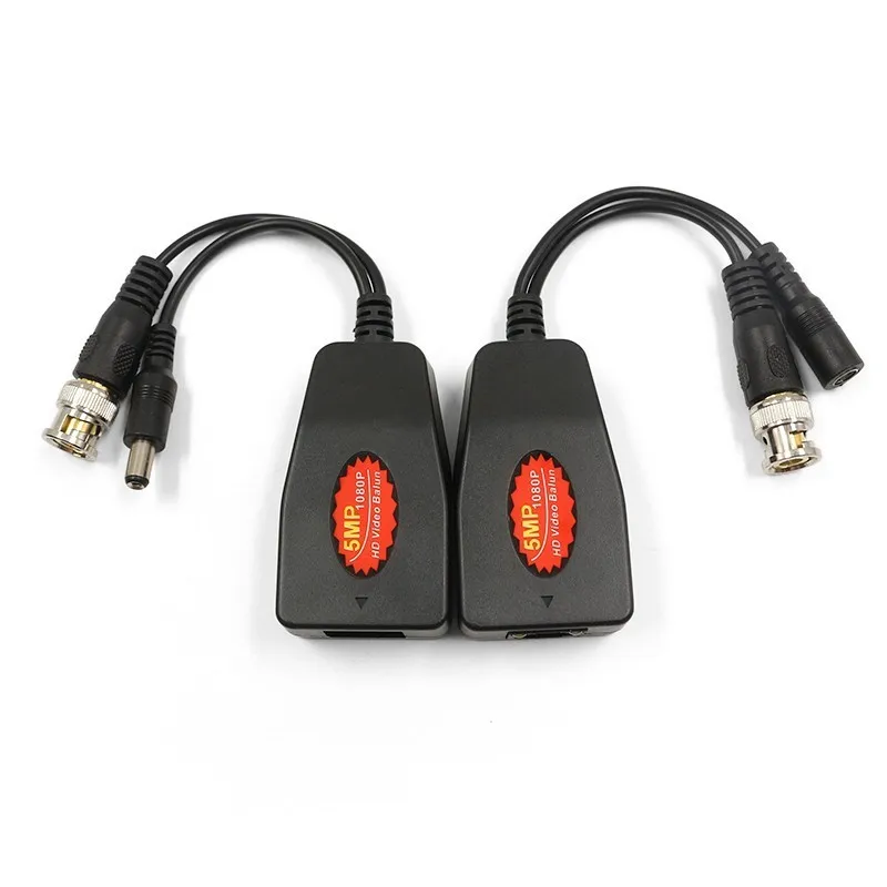 hd video balun with power bnc to rj45 balun converter bnc connector video balun long distance video power transmission
hd video balun with power bnc to rj45 balun converter bnc connector video balun long distance video power transmission