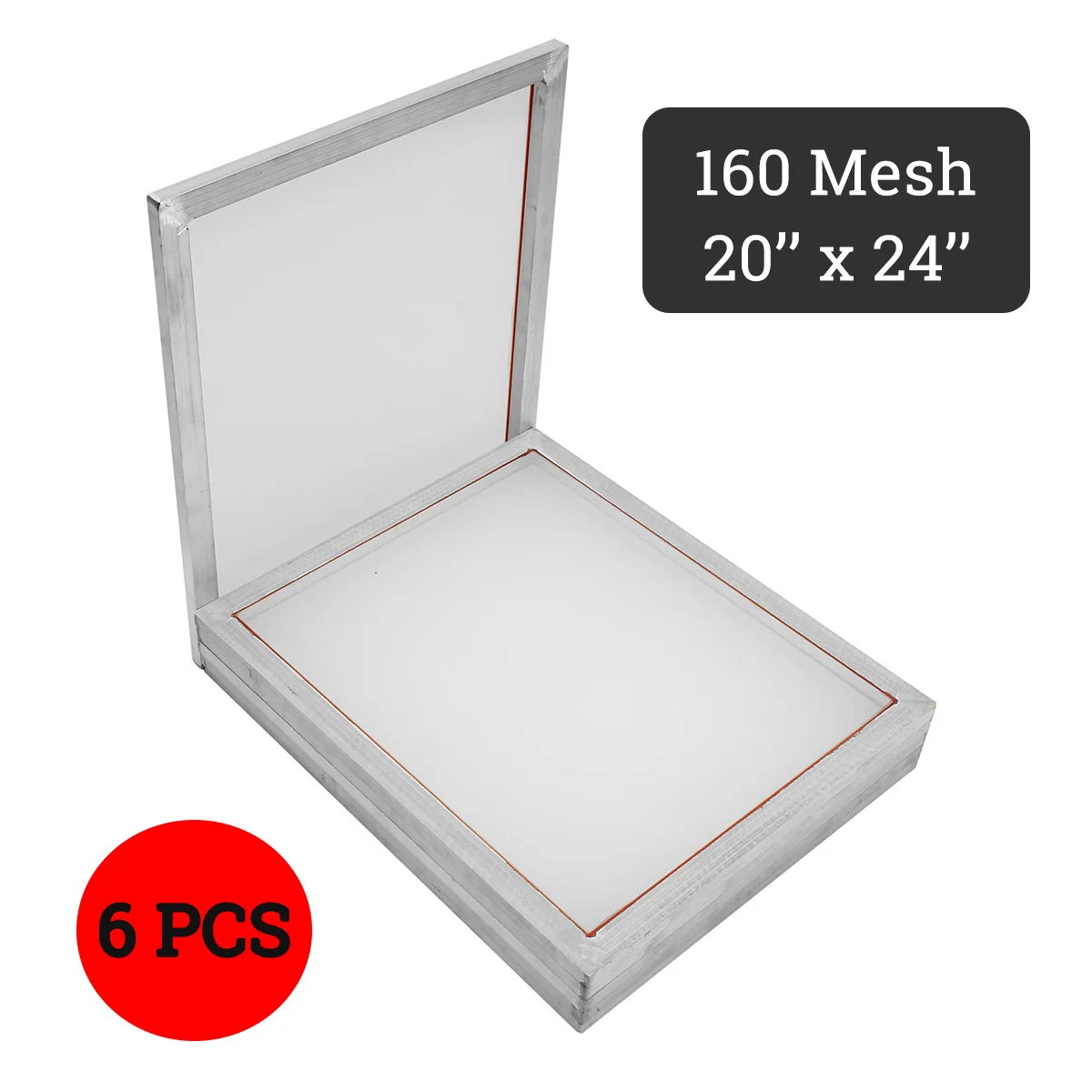 doersupp 6pcs/set NEW 44x54cm Aluminum Silk Screen Printing Press Frame Screens White 160T Mesh Out Size 50x60cm
doersupp 6pcs/set NEW 44x54cm Aluminum Silk Screen Printing Press Frame Screens White 160T Mesh Out Size 50x60cm