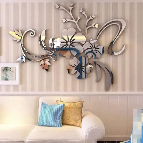 3D Mirror Floar Art Vinyl Removable Wall Sticker Acrylic Decal Home Decor DIY /w
3D Mirror Floar Art Vinyl Removable Wall Sticker Acrylic Decal Home Decor DIY /w