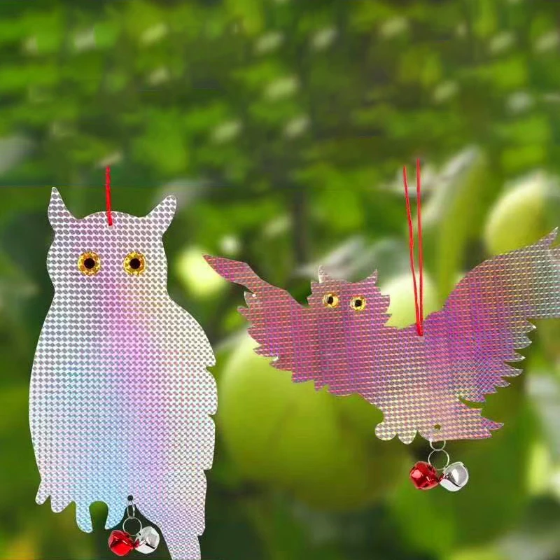 Laser Reflective Fake Owl Bird Decoy Scaring Animals Repellents Patio Garden Pest Control Accessories
Laser Reflective Fake Owl Bird Decoy Scaring Animals Repellents Patio Garden Pest Control Accessories