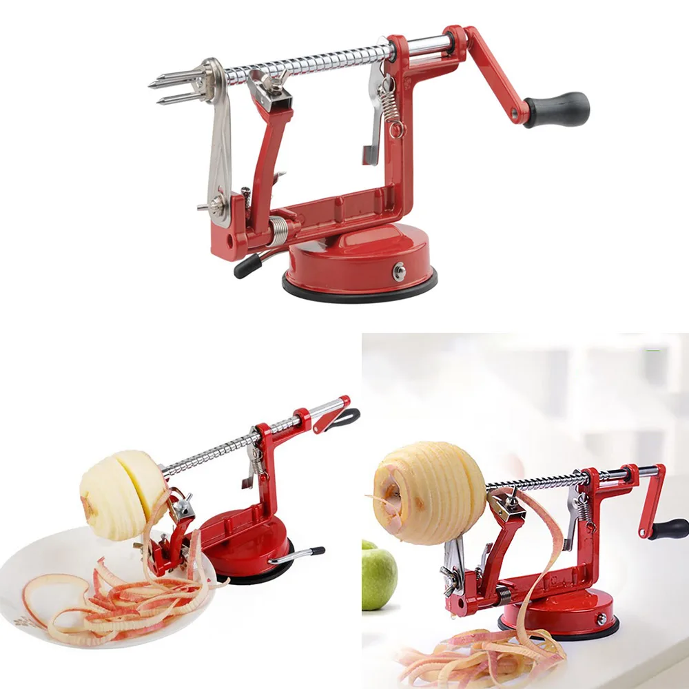 1Set 3in1 Fruit Tools Apple Slinky Machine Peeler Fruit Cutter Slicer Kitchenware Apple Peeling Machine
1Set 3in1 Fruit Tools Apple Slinky Machine Peeler Fruit Cutter Slicer Kitchenware Apple Peeling Machine