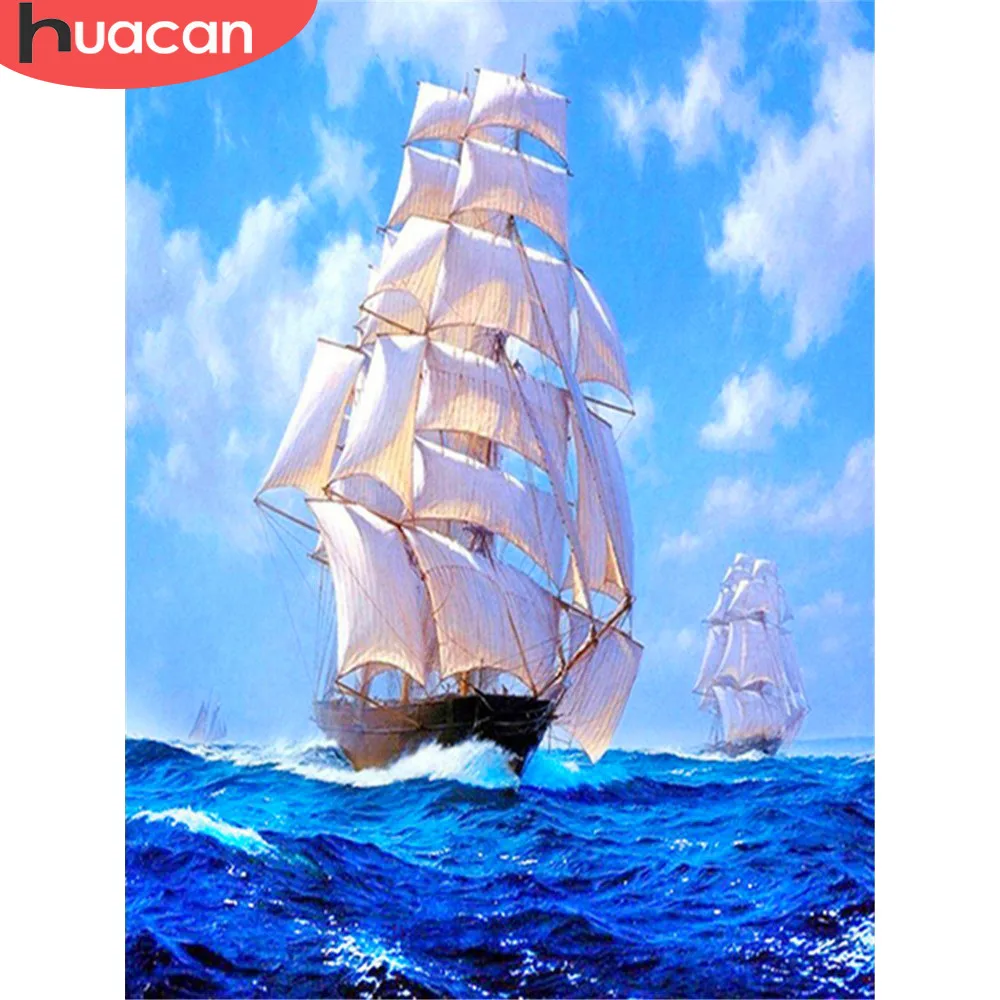 HUACAN 5D Diamond Painting Full Square Sea And Sailboat Embroidery Sale Picture Rhinestone Diamond Mosaic Home Decor Drop Ship
HUACAN 5D Diamond Painting Full Square Sea And Sailboat Embroidery Sale Picture Rhinestone Diamond Mosaic Home Decor Drop Ship
