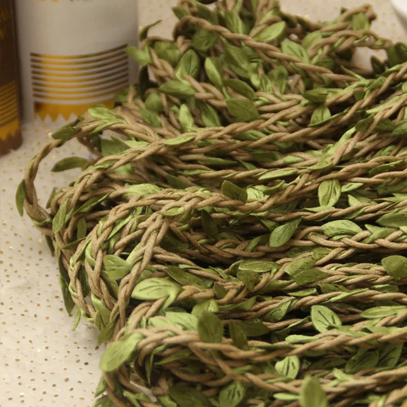 Green Leaf Handmade Artificial Flower Garlands Christmas Decoration DIY Cord Lace Trim Ribbon Hemp Ropes Wedding Party Supplies
Green Leaf Handmade Artificial Flower Garlands Christmas Decoration DIY Cord Lace Trim Ribbon Hemp Ropes Wedding Party Supplies