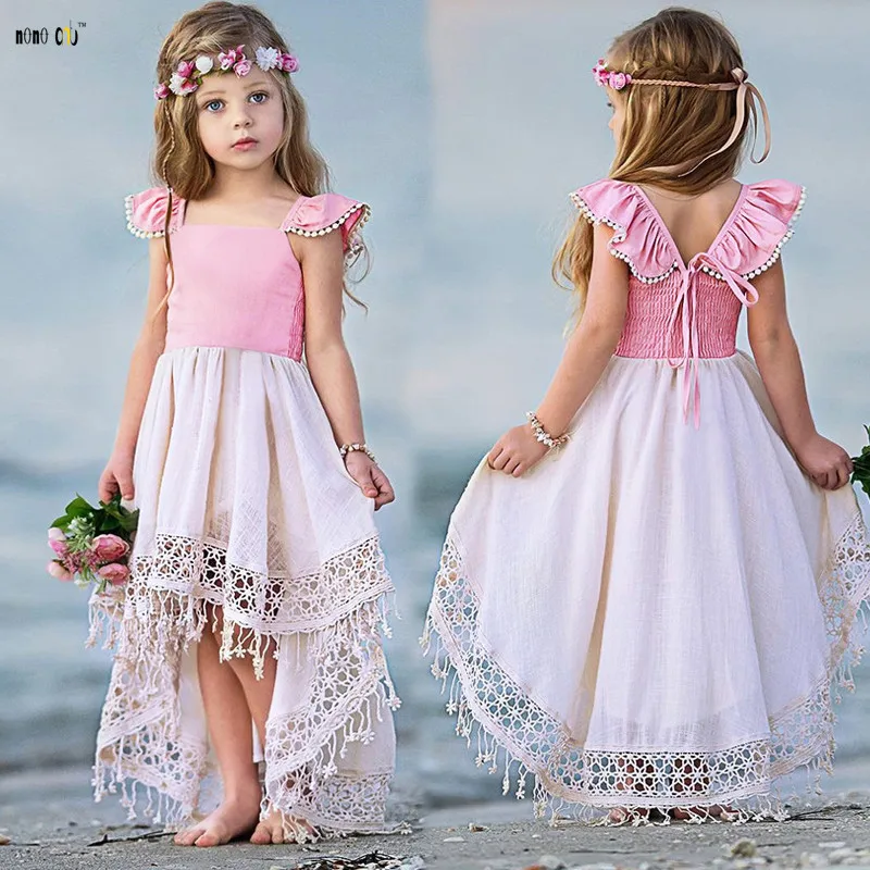 Summer Kids Girls Dress Irregular Flutter Sleeve Princess Hollow Out Lacework Dresses Child Vestido Girl Clothes 1 2 3 4 5 Years
Summer Kids Girls Dress Irregular Flutter Sleeve Princess Hollow Out Lacework Dresses Child Vestido Girl Clothes 1 2 3 4 5 Years