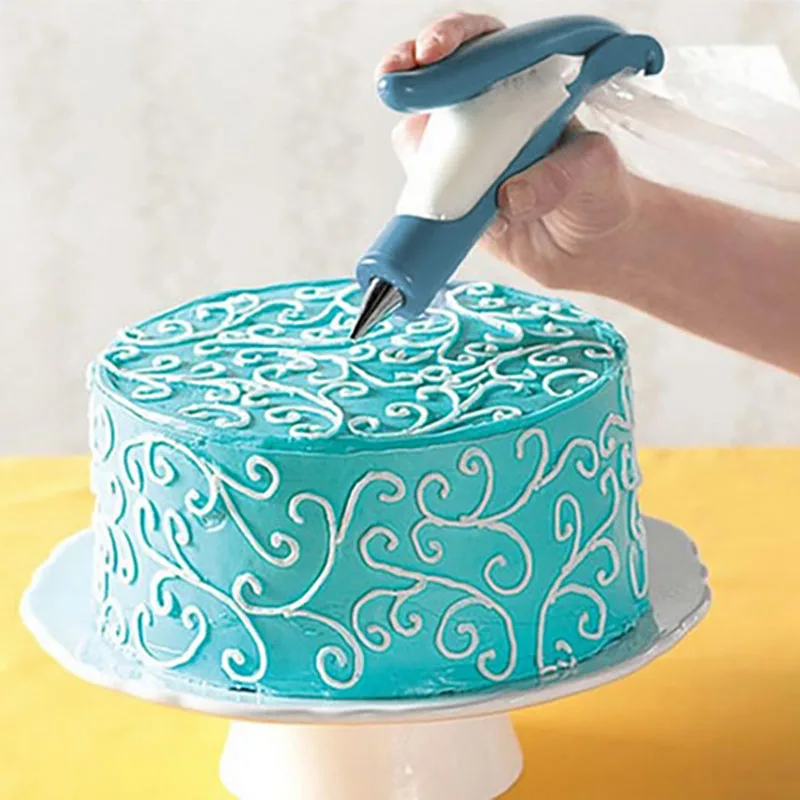 Multifunctional Cookie Sugar Craft Fondant Press Gun Kit DIY Cake Press Maker Decorating Pen Set
Multifunctional Cookie Sugar Craft Fondant Press Gun Kit DIY Cake Press Maker Decorating Pen Set
