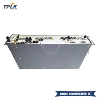 Hw MA5608T OLT Up to 1:64 split ratio per GPON port With 2*10G MCUD1+1*MPWC+1*GPBD 8pcs C+ SFP, Built-in support for SELT, DELT
Hw MA5608T OLT Up to 1:64 split ratio per GPON port With 2*10G MCUD1+1*MPWC+1*GPBD 8pcs C+ SFP, Built-in support for SELT, DELT