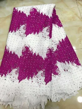 Pink And White New Design African Cord Lace Fabric 2019 Swiss Voile Lace Embroidered French Mesh Lace Fabric High Quality Stones
Pink And White New Design African Cord Lace Fabric 2019 Swiss Voile Lace Embroidered French Mesh Lace Fabric High Quality Stones