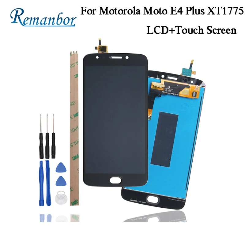 Remanbor For Motorola Moto E4 Plus XT1775 XT1776 USA Version LCD Display And Touch Screen 5.5" Repair Parts +Tools
Remanbor For Motorola Moto E4 Plus XT1775 XT1776 USA Version LCD Display And Touch Screen 5.5" Repair Parts +Tools