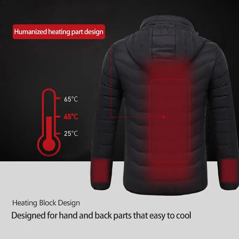 2018 New Outdoor Graphene Electric Heated Down Jacket USB Constant Temperature Heating Carbon Fiber Warm Winter Coat
2018 New Outdoor Graphene Electric Heated Down Jacket USB Constant Temperature Heating Carbon Fiber Warm Winter Coat