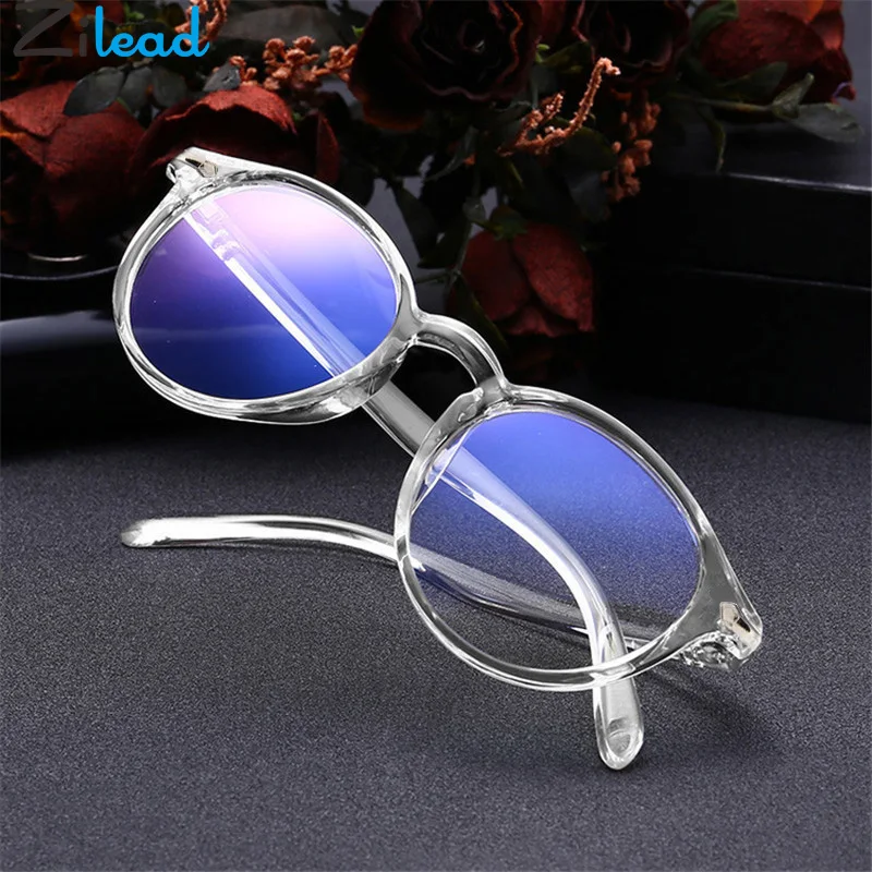 Zilead Retro Round Transparent Anti-blue Light Glasses Frame For Women&Men Optical Spectacle Computer Glasses Eyewear Frame
Zilead Retro Round Transparent Anti-blue Light Glasses Frame For Women&Men Optical Spectacle Computer Glasses Eyewear Frame
