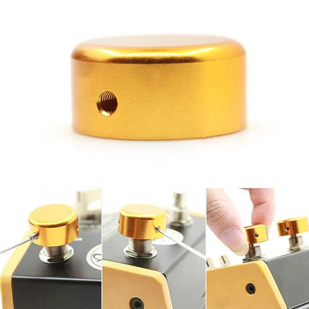 High Quanlity Guitar String Caps Aluminum Guitar Foot Nail Cap Effects Pedal Footswitch Guitar Parts & Accessories
High Quanlity Guitar String Caps Aluminum Guitar Foot Nail Cap Effects Pedal Footswitch Guitar Parts & Accessories
