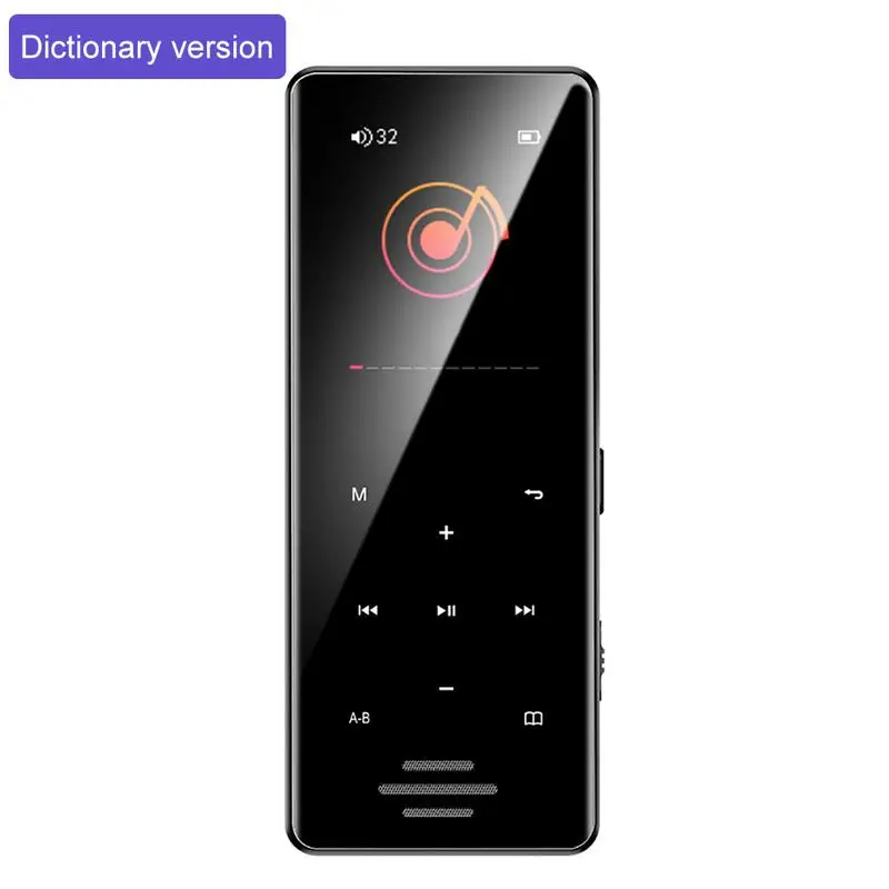 Portable MP3 MP4 Player External Playback Bluetooth Dictionary Touch Screen Music Player Support TF Card E-book FM Radio
Portable MP3 MP4 Player External Playback Bluetooth Dictionary Touch Screen Music Player Support TF Card E-book FM Radio