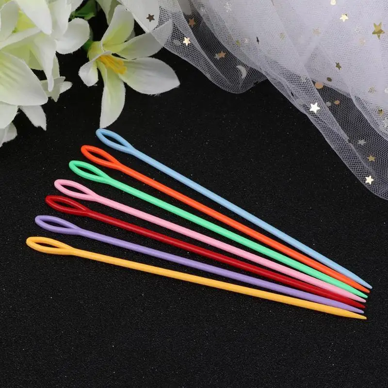 New 20pcs/set Crochet Hook Child Plastic Kid Weave Education Sewing Knitting Cross Stitch Knit Needle for Sewing
New 20pcs/set Crochet Hook Child Plastic Kid Weave Education Sewing Knitting Cross Stitch Knit Needle for Sewing