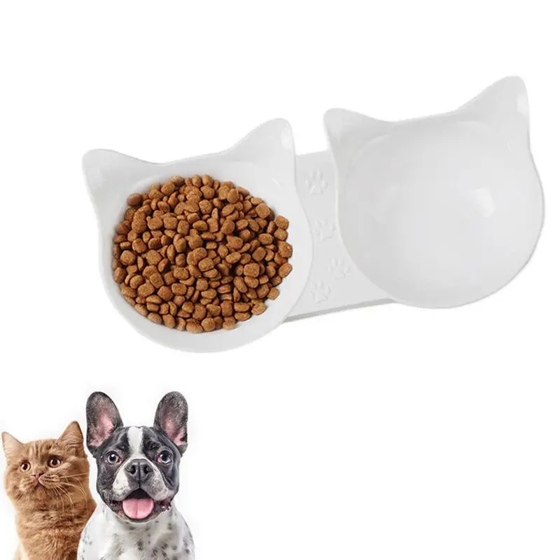Pet Products Plastic Cat Face Pet Bowl Environmental Protection Non-toxic Dog Food Double Bowl Tableware Pet Feeding Tool
Pet Products Plastic Cat Face Pet Bowl Environmental Protection Non-toxic Dog Food Double Bowl Tableware Pet Feeding Tool