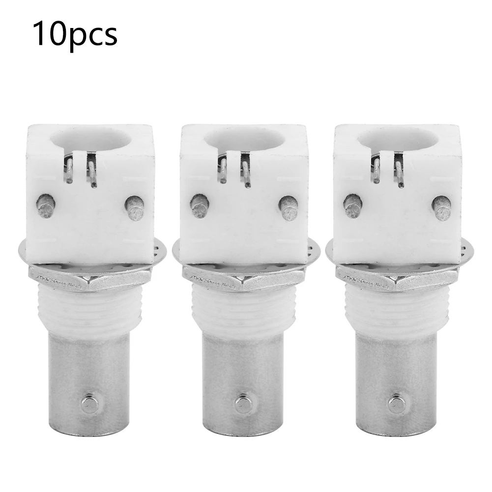 10pcs 90 Degree White PCB PANEL Mount BNC Connector Board 2P BNCQ9 Adapter for CCTV Systems Female RIGHT ANGLE With Nut Bulkhead
10pcs 90 Degree White PCB PANEL Mount BNC Connector Board 2P BNCQ9 Adapter for CCTV Systems Female RIGHT ANGLE With Nut Bulkhead