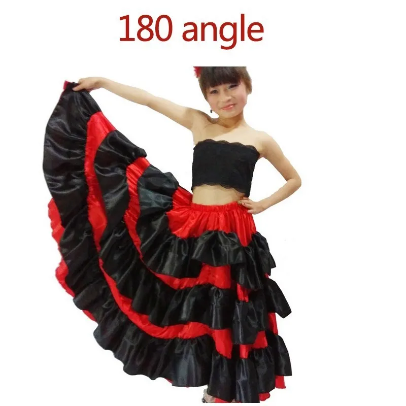 Spanish Costume Girl Long Red Flamenco Dress Ballroom Skirt For Girls Child Dance Dresses Costumes For Kids Clothes
Spanish Costume Girl Long Red Flamenco Dress Ballroom Skirt For Girls Child Dance Dresses Costumes For Kids Clothes