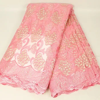 2019 Latest French Laces Fabrics High Quality Tulle African Laces Fabric For Wedding Nigerian Tulle Lace Material
2019 Latest French Laces Fabrics High Quality Tulle African Laces Fabric For Wedding Nigerian Tulle Lace Material