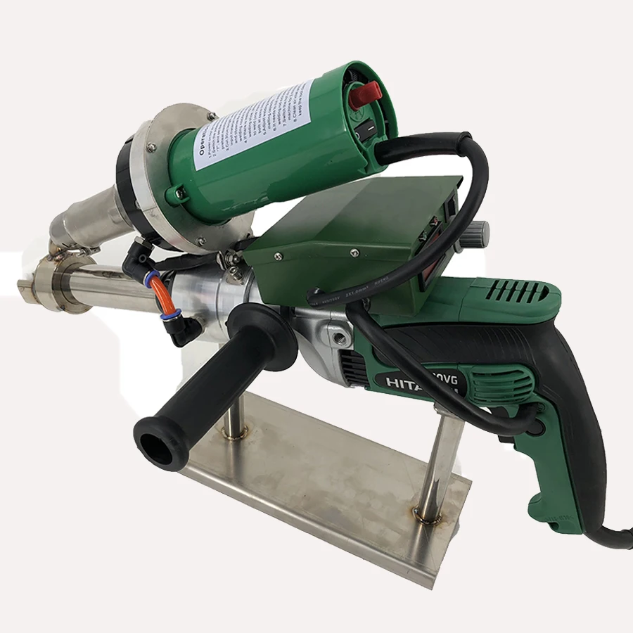 Plastic Hand Extruder for welding HDPE pipes/With Hitachi Japan drill hand extrusion gun hand held plastic extruder
Plastic Hand Extruder for welding HDPE pipes/With Hitachi Japan drill hand extrusion gun hand held plastic extruder