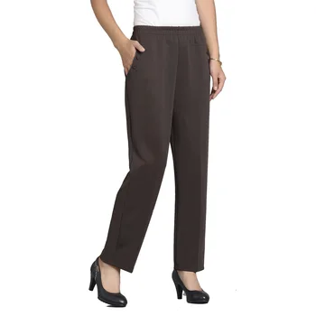 Spring Autumn Middl Aged Women Elegant Elastic Waist Casual Solid Color Straight Pants Female Trousers Plus Size Clothing
Spring Autumn Middl Aged Women Elegant Elastic Waist Casual Solid Color Straight Pants Female Trousers Plus Size Clothing