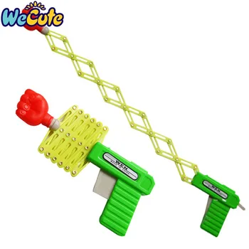 Retractable Fist Shooter Trick Toy Gun Funny Child Kids plastic Party Festival Gift Just For fun Classic Elastic Telescopic Fist
Retractable Fist Shooter Trick Toy Gun Funny Child Kids plastic Party Festival Gift Just For fun Classic Elastic Telescopic Fist