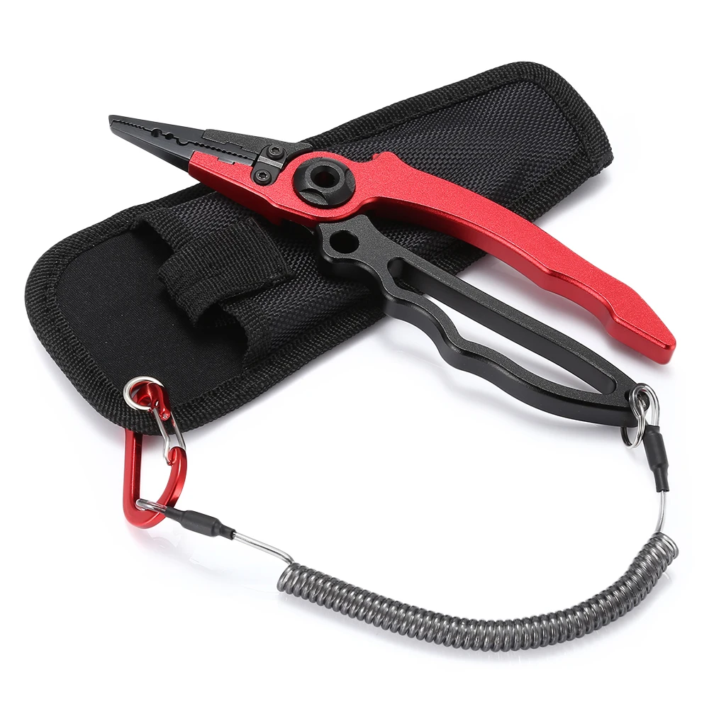 Self-locking Aluminum Multi-functional Fishing Pliers Tackle Bait Lure Tool Anti-slip Handle Durable Portable Fishing Equipment
Self-locking Aluminum Multi-functional Fishing Pliers Tackle Bait Lure Tool Anti-slip Handle Durable Portable Fishing Equipment