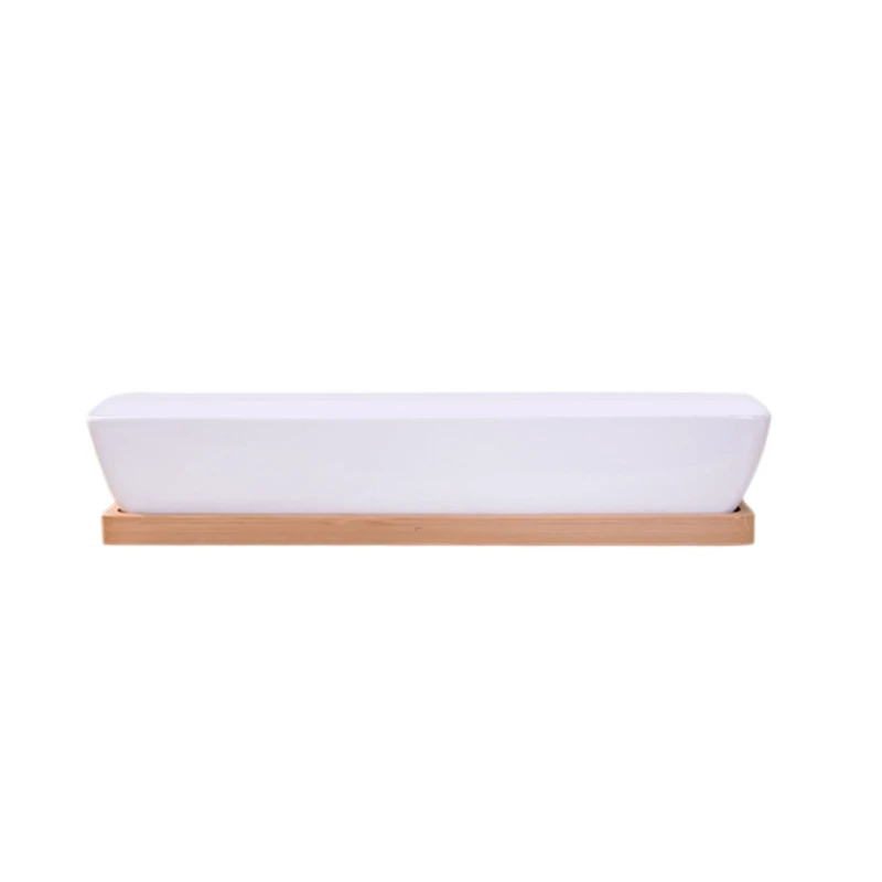 1 Set Minimalist Geometry White Ceramic Succulent Plant Pot Bonsai Planter Porcelain Flower Pot Home Decor(1 Pot + 1 Stand)
1 Set Minimalist Geometry White Ceramic Succulent Plant Pot Bonsai Planter Porcelain Flower Pot Home Decor(1 Pot + 1 Stand)