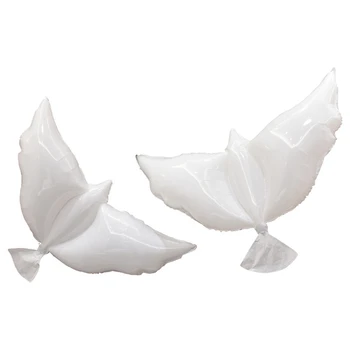 1000pcs Flying White Dove Balloons Wedding Globos Balao Dove Balloons Peace Bird Ball Pigeons Peace Dove Foil Balloons
1000pcs Flying White Dove Balloons Wedding Globos Balao Dove Balloons Peace Bird Ball Pigeons Peace Dove Foil Balloons