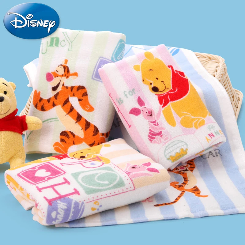Disney Cute Winnie Pooh Printing Boy Girl Gauze Child Towel 100%Cotton Towel Four Styles Comfortable And Soft Towel
Disney Cute Winnie Pooh Printing Boy Girl Gauze Child Towel 100%Cotton Towel Four Styles Comfortable And Soft Towel