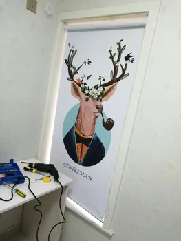 Cartoon Deer rolling screen roller blind roller shutters lifting shading sunshading office kitchen Environmental printing
Cartoon Deer rolling screen roller blind roller shutters lifting shading sunshading office kitchen Environmental printing