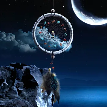 natural color stone dream catcher silver gray leather strap pendant pure handicraft creative gifts birthday valentine gifts
natural color stone dream catcher silver gray leather strap pendant pure handicraft creative gifts birthday valentine gifts