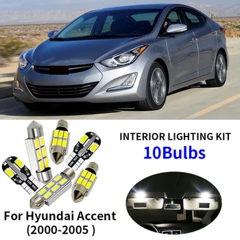 10x Error Free White Car LED Interior Light Bulb Kit For For 2000-2005 Hyundai Accent Interior Map Dome Trunk License Plate Lamp
10x Error Free White Car LED Interior Light Bulb Kit For For 2000-2005 Hyundai Accent Interior Map Dome Trunk License Plate Lamp