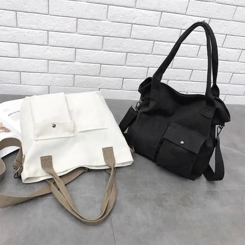 Large Capacity Women Men Shoulder Handbags Casual Canvas Unisex Crossbody Satchel Bag Totes Travel Outdoor Bags Bolsas Feminina
Large Capacity Women Men Shoulder Handbags Casual Canvas Unisex Crossbody Satchel Bag Totes Travel Outdoor Bags Bolsas Feminina