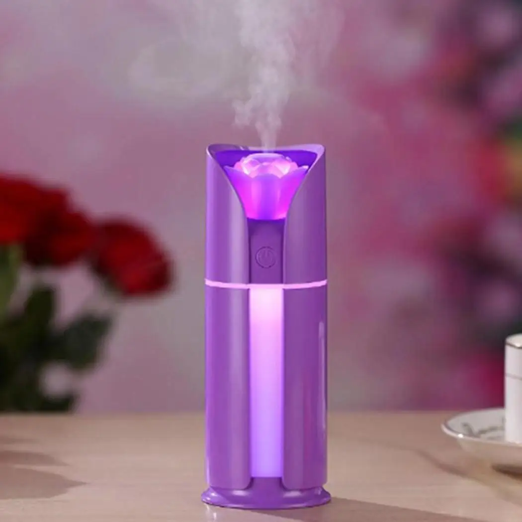 Portable Rose Shape Home Office Air Humidifier Freshener Mist Sprayer Non-water auto power off Fogger Aroma Essential Diffuser
Portable Rose Shape Home Office Air Humidifier Freshener Mist Sprayer Non-water auto power off Fogger Aroma Essential Diffuser