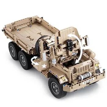 545 Pcs High Speed Remote Control Building Block Military Truck Electric Boy Remote Control Car RC Car High Simulation RC Car
545 Pcs High Speed Remote Control Building Block Military Truck Electric Boy Remote Control Car RC Car High Simulation RC Car