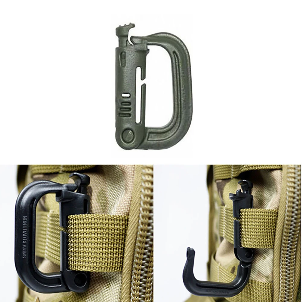 D-Ring Lock Lightweight Sturdy Keychain Button Webbing Lanyards Attachment Hiking Backpack 10PCS 1PC Tactical Multipurpose
D-Ring Lock Lightweight Sturdy Keychain Button Webbing Lanyards Attachment Hiking Backpack 10PCS 1PC Tactical Multipurpose
