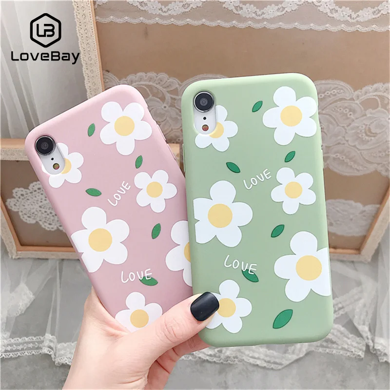 Lovebay Phone Case For iPhone 6 6s 7 8 Plus X XR XS Max Fashion Lovely Cartoon Flower Daisy Soft TPU For iPhone X Phone Case
Lovebay Phone Case For iPhone 6 6s 7 8 Plus X XR XS Max Fashion Lovely Cartoon Flower Daisy Soft TPU For iPhone X Phone Case