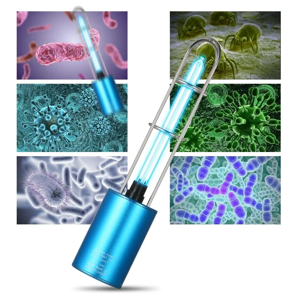 Rechargeable UV Sterilizer Light Air Purifier DC5V Ultraviolet + Ozone UV Germicidal Lamp for Kitchen Toilet Cabinet
Rechargeable UV Sterilizer Light Air Purifier DC5V Ultraviolet + Ozone UV Germicidal Lamp for Kitchen Toilet Cabinet