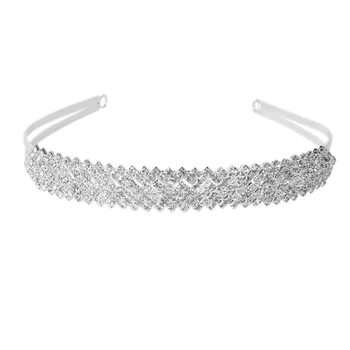 Wedding Bridal Rhinestone Decorated Hair Barrettes / Hairband / Hair Loop (Sliver)
Wedding Bridal Rhinestone Decorated Hair Barrettes / Hairband / Hair Loop (Sliver)