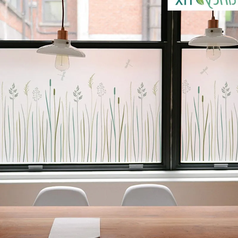 45*100 cm fresh Plants and dragonflies decorative window film,living room bathroom kids room privacy static glass stickers
45*100 cm fresh Plants and dragonflies decorative window film,living room bathroom kids room privacy static glass stickers