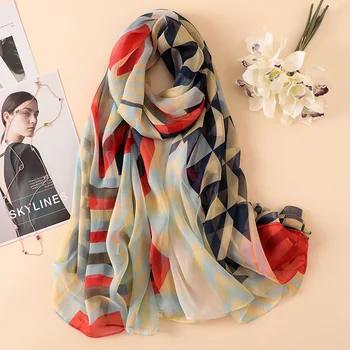 2020 spring summer women silk scarves big size beach stoles lady shawls and wraps pashmina foulard plaid print soft hijabs
2020 spring summer women silk scarves big size beach stoles lady shawls and wraps pashmina foulard plaid print soft hijabs